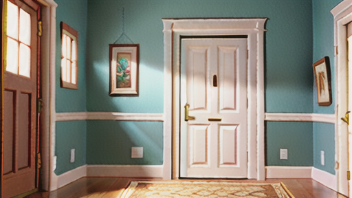 親子ドアのリフォーム