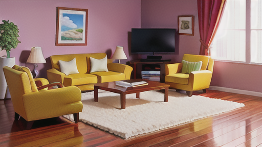 家具や床での活用