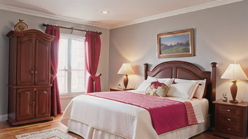 寝室のためのクイーンアン様式