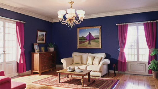 インテリアにおける有彩色の活用法