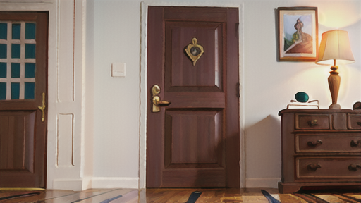 建具と枠材の間の遊び