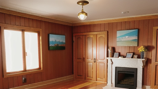 エルム（ハルニレ）の彫刻