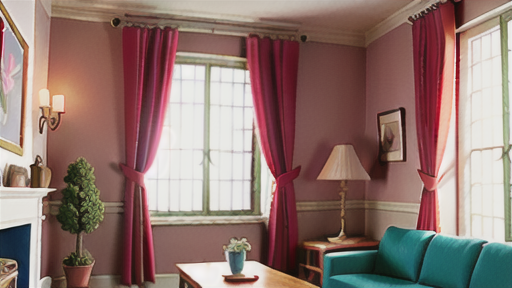 クレープ生地を使用したカーテンのメリット