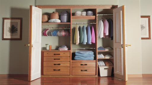 クローゼットの整理整頓のコツ