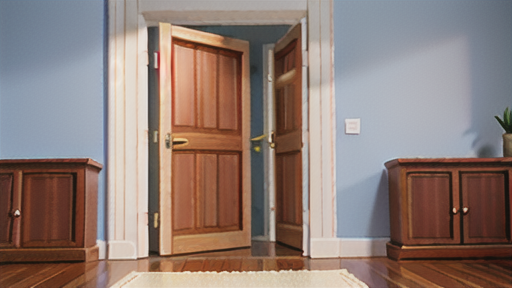 両開きドアの設置上の注意点