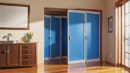 折戸の用途：収納と間仕切り