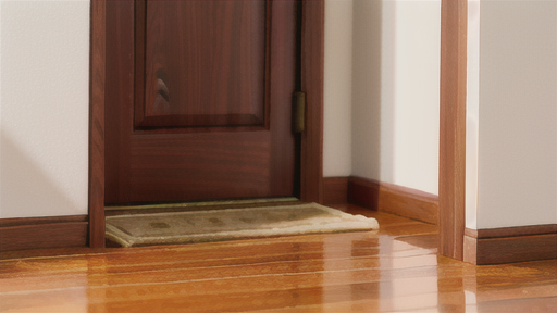 床に取り付ける煽り止め