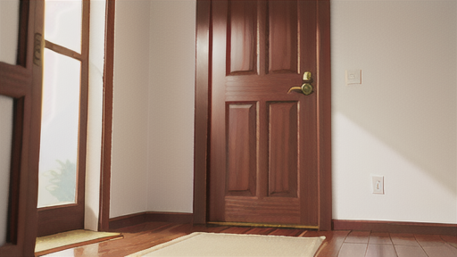 巾木に取り付ける煽り止め