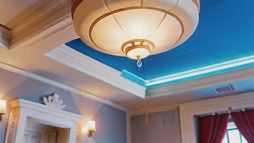 下がり天井を活用したインテリア