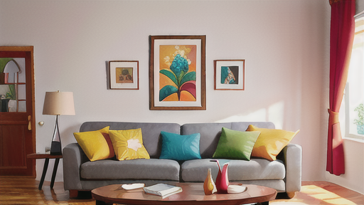 インテリアにおける加工紙の活用例