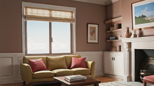 ローマンシェード:洗練さと機能性を兼備