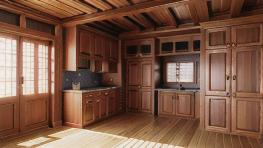 その他の造作材：床の間や長押