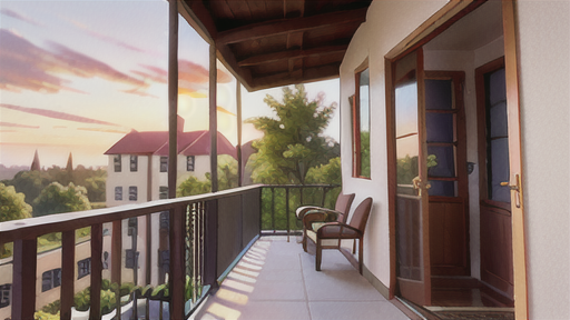 回りバルコニーのあるマンションの活かし方