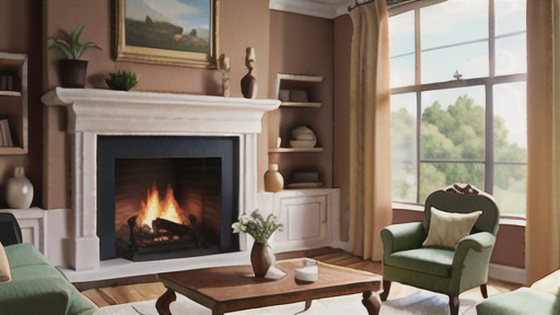 ビショップカーテンの装飾