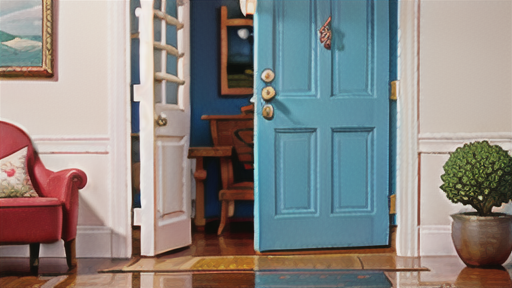 開き戸の仕組み