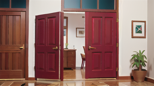 額・ガラリ入りフラッシュ戸の用途