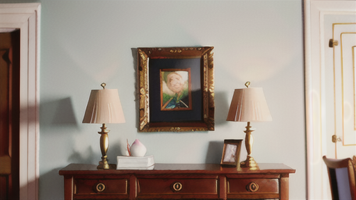 インテリアにおける額縁の活用法