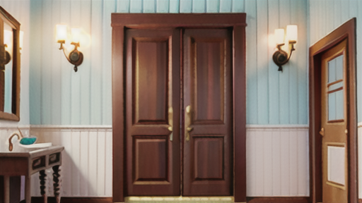 額入りフラッシュ戸の特徴