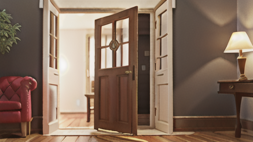 勝手口にも設置できる