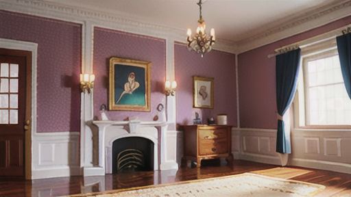 フェデラル様式のインテリアデザイン