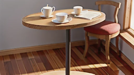 カフェテーブルの種類